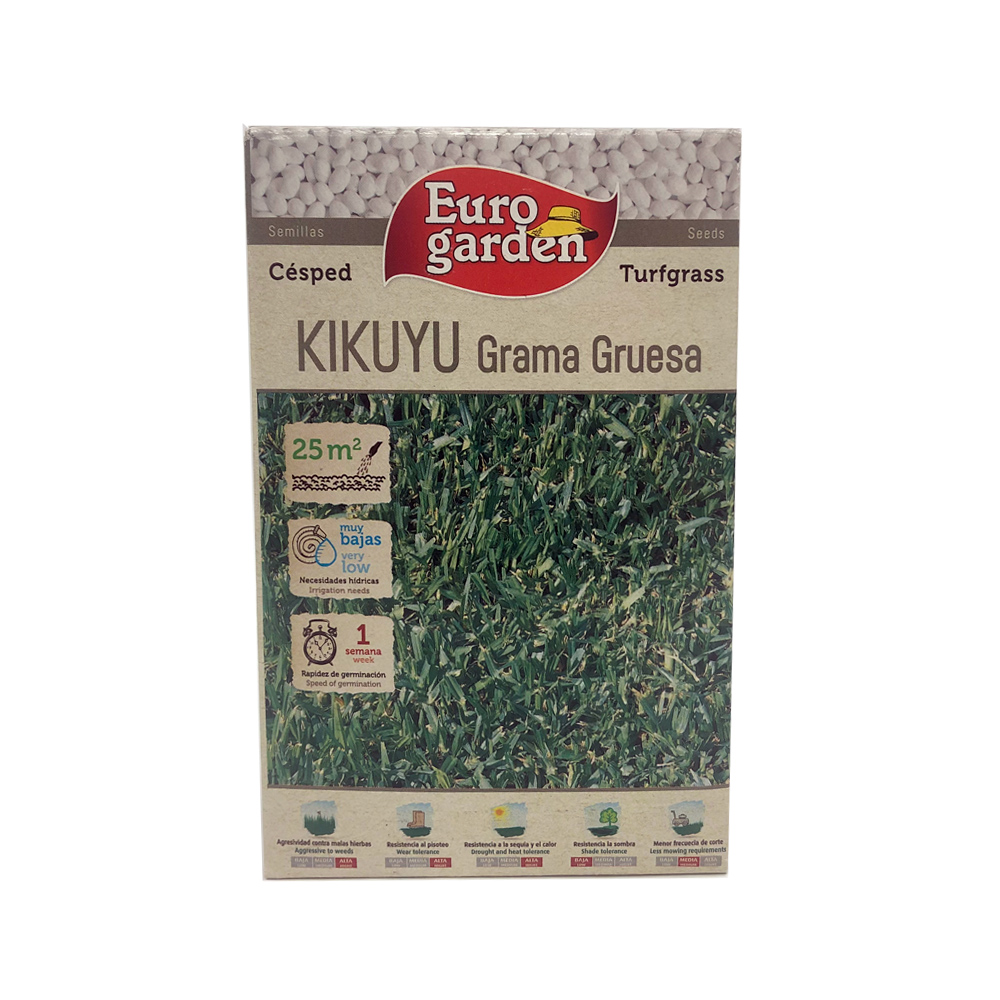 Césped Kikuyu AZ-1 grama gruesa (Pildorado) 250 g Eurogarden -21769080