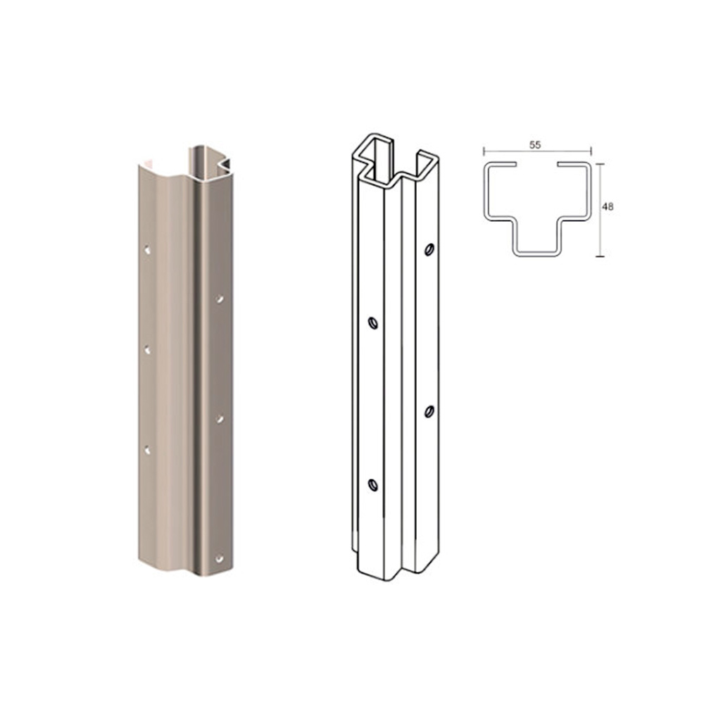 Pal metàl·lic extrem C-14 Alçada 2,20 m-31050000