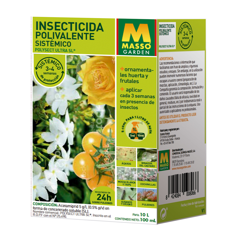 Insecticida Polivalente Sistémico 100 ml -36794094