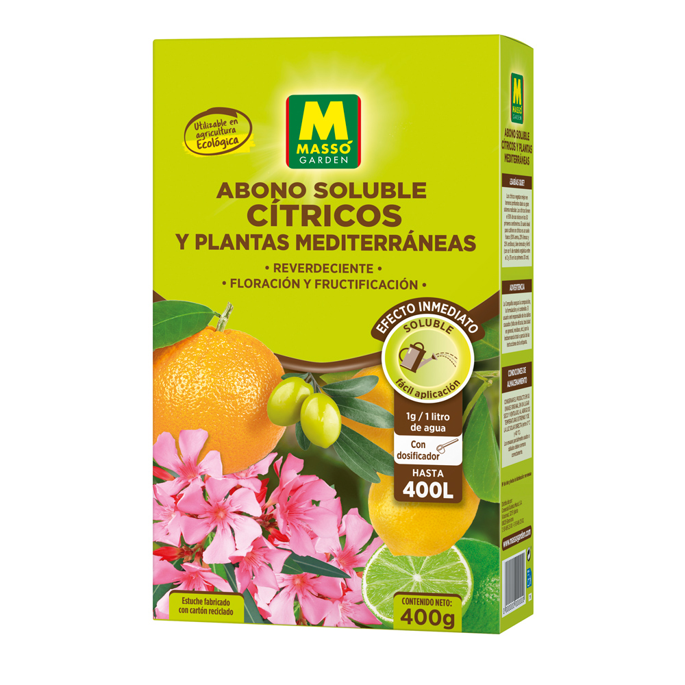 Abono Cítricos y Plantas Mediterráneas ECO 400 g-41463082