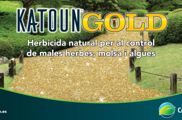 Nou herbicida natural Katoun Gold per a espais verds
